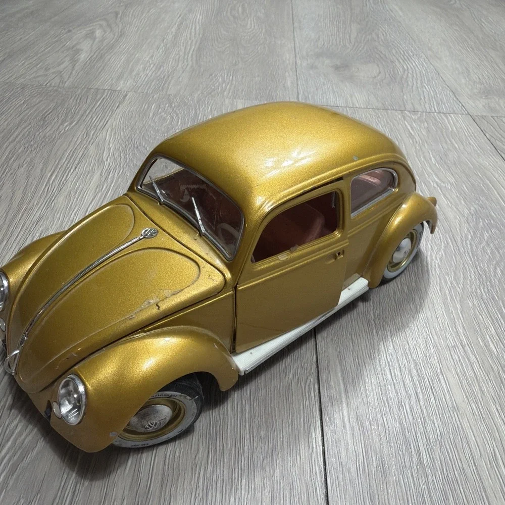 Rare!! 1955 VW Bug Diecast Car Model‎ Special Edition Made In Italy BURAGO